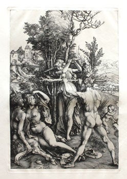 Item #03-0857 Herkues. Der grosse Satyr. Hercules at the Crossroads. Albrecht Dürer.