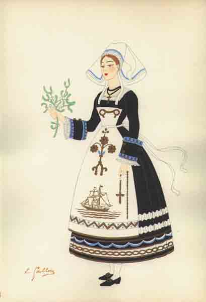 Gallois, Emile - French Regional Costumes