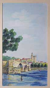 Item #04-0972 Pont d'Avignon. B. de Sertheirs
