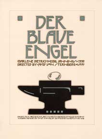 Item #04-1006 Der Blaue Engel. [The Blue Angel]. David Lance Goines
