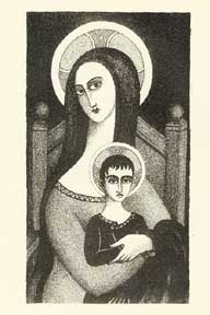 Item #04-1142 Madonna and Child. Alexis Pencovic