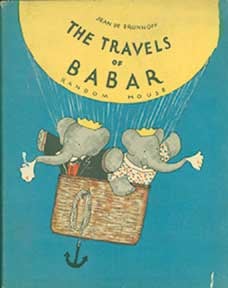 Item #04-1189 The Travels of Babar. Jean de Brunhoff