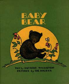Item #04-1201 Baby Bear. Hamilton Williamson, by Berta, Elmer Hader