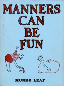 Item #04-1213 Manners Can Be Fun. Munro Leaf