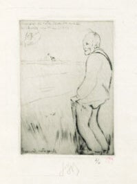 Item #04-1257 Guénard, notre garde. (Guénard the Gamekeeper). Louis Legrand