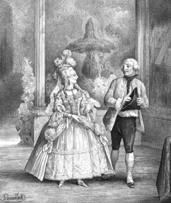 Item #04-1736 Théâtre du Palias-royal "Le Marquise de Pretintaille..." Jules Bourdet