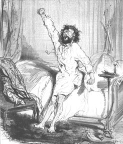 Item #04-1746 Le réveil du lion. Gavarni