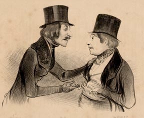 Item #04-1751 Mon cher, faites-moi donc le plaisir de me preter..." No. 18. Honoré Daumier