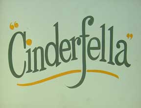 Item #05-0025 Cinderfella. Cinema Signmaker