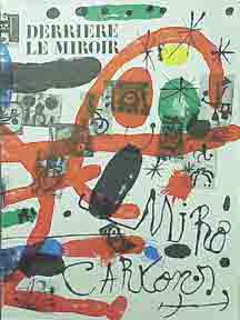 Item #05-0124 Derrière le Miroir. DLM #151-152. Les peintures sur Carton de Miró. Joan...