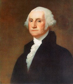 Item #05-0313 Portrait of George Washington. Gilbert Stuart