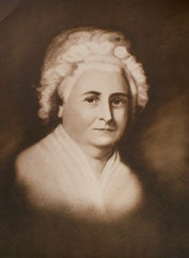 Item #05-0351 Portrait of Martha Washington. Gilbert Stuart