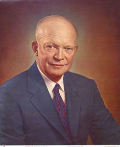Item #05-0355 Portrait of Dwight D. Eisenhower. Peter Berkeley