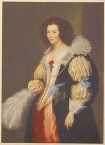 Van Dyck, A. - Duchess Holding a Feather