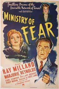 Item #05-0690 Ministry of Fear. Fritz Lang.