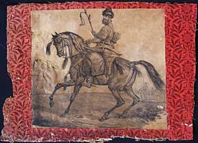 Item #05-0756 Asian Warrior on a horse. François Delpech