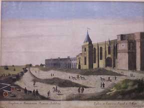 Item #05-1076 Église et couvent royal à Bethlem = Templym. et Monasterium Regium Bethlemi. Plate XX No. 3.