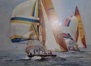 Item #05-1099 Match Race. [Balboa Island, CA]. Ruth Hynds