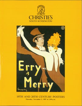 Item #05-1118 19th and 20th Century Posters. November 5, 1987. Sale 2492. Christie's, London.