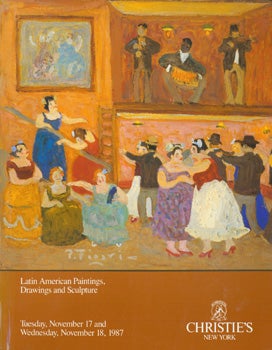 Item #05-1226 Latin American Paintings, Drawings and Sculpture. November 17 and November 18, 1987. Sale 6496. Christie's, New York.
