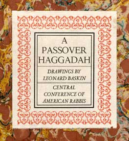 Item #05-1347 A Passover Haggadah. Leonard Baskin