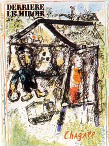 Item #05-1956 Derrière le Miroir. DLM #182. Chagall. Marc Chagall.