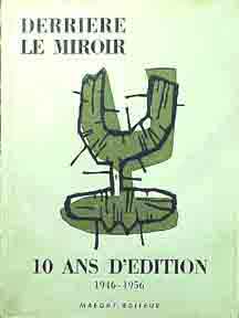Item #05-2278 Derrière le Miroir. DLM #92-93. Dix ans d'édition. Joan Mir&oacute