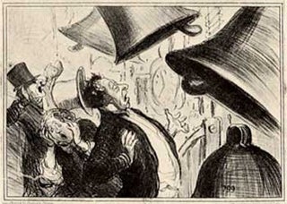 Item #050-2 Œuvre lithographié de Honoré Daumier, 1855-1860. Loys Delteil