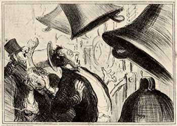 Item #050-2 Œuvre lithographié de Honoré Daumier, 1855-1860. Loys Delteil.