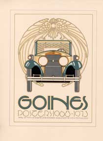 Item #07-0185 Goines (Exhibition at the Poster). David Lance Goines