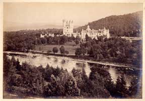 Item #07-0193 Balmoral Castle, from the River. G. W. Wilson