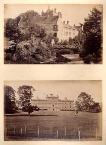 Item #07-0215 Cawdor Castle, Nairn [with] Darnaway Castle. G. W. Wilson