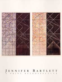 Item #07-0358 Jennifer Bartlett: A Print Retrospective. Jennifer Bartlett, Sue Scott, Richard S....