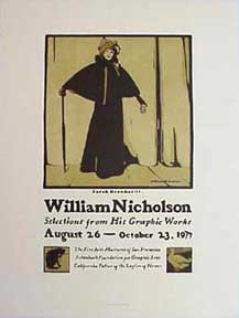 Item #07-0464 Sarah Bernhardt (David Goines after William Nicholson). William Nicholson