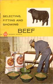 Albers Milling Co - Selecting, Fitting and Showing Beef