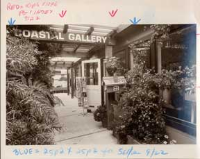 Item #07-0535 Photograph of Coastal Gallery. California photographer.
