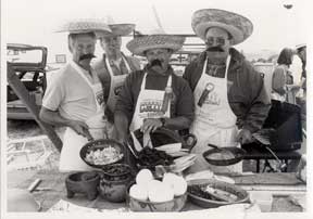Item #07-0544 Cooks with moustaches. California photographer