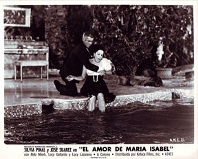 Item #07-0767 El Amor de Maria Isabel. Federico Curiel, dir