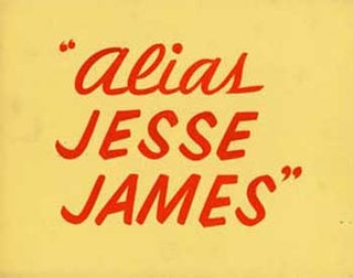 Item #07-0772 Hand-painted lobby card for the film Alias, Jesse James. Norman McLeod, dir