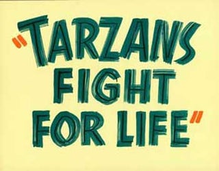 Item #07-0776 Hand-painted lobby card for the film Tarzan's Fight for Life. H. Bruce Humberstone,...