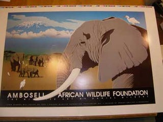 Item #07-0875 Ambosell. African Wildlife Foundation. [Elephant family]. Dan Gilbert