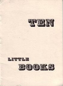 Item #07-0961 Ten Little Books = Dix petits livres. Lucien Desalmand