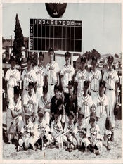 Item #07-1109 Scrap book of Pinole, California sports-related material. Richard? Price