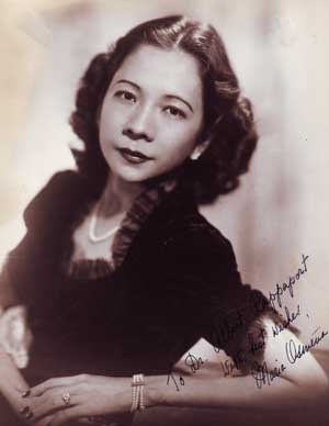 Item #08-0162 Autographed Photo portrait of Maria Osmeña. Franklin Photos