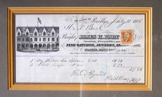 Item #08-0268 James H. Hart. Fine Watches Jewelry, and Silverware. Henry Soubrette, Bros,...