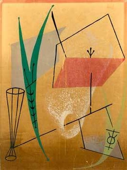 Item #08-0584 Abstrtact Landscape. Doris Bothwell, Dorr