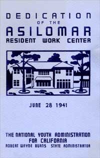 Item #08-0762 Dedication of the Asilomar Resident Work Center. Robert Burns
