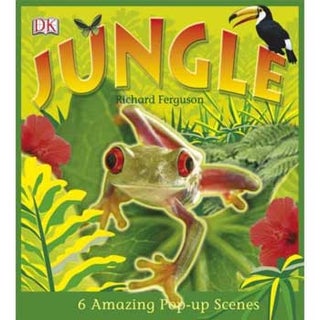 Item #08-0924 Jungle: 6 amazing pop-up scenes. Richard Ferguson, Marie Greenwood