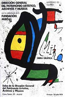 Item #08-1164 Miró obra gráfica. Joan Mir&oacute