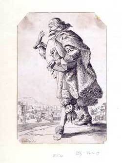 Item #08-1220 Le gentilhomme qui salue tenant son feutre sous le bras. From La Noblesse series....